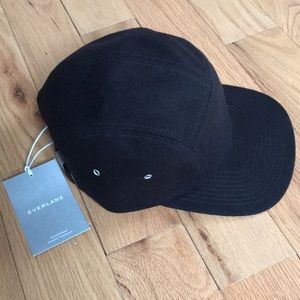 Everlane The Wool Five-Panel Cap *Dark Brown